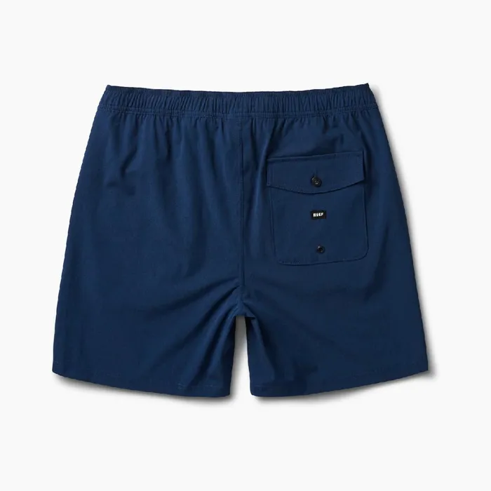 Reef Fields 17 Elastic Waist Walk Short Insignia Blu Men Shorts Boardshorts and Pants Reef Fields 17 Elastic Waist Walk Short Insignia Blu Men Shorts Boardshorts and Pants