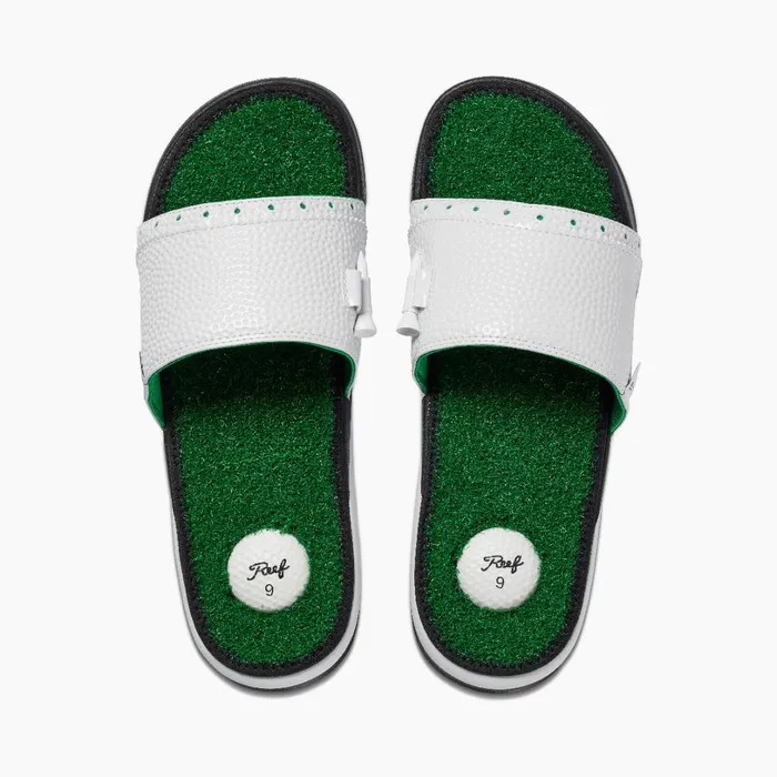 Reef Mulligan Slide Green Men Slides Reef Mulligan Slide Green Men Slides