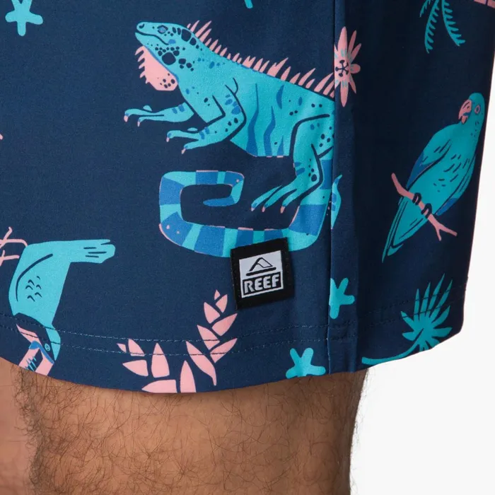 Reef Myers Elastic Waist Short 16034 Insigna Blue Men Shorts Boardshorts and Pants Reef Myers Elastic Waist Short 16034 Insigna Blue Men Shorts Boardshorts and Pants