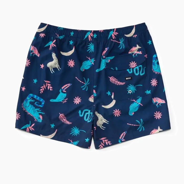 Reef Myers Elastic Waist Short 16034 Insigna Blue Men Shorts Boardshorts and Pants Reef Myers Elastic Waist Short 16034 Insigna Blue Men Shorts Boardshorts and Pants