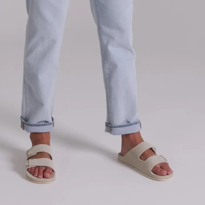 Reef Ojai Two Bar Fossil Men Slides