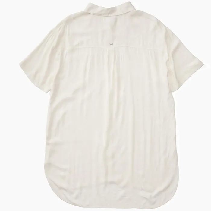 Reef Ollie Shirt Dress Marshmallow Women TShirts Tanks and Dresses