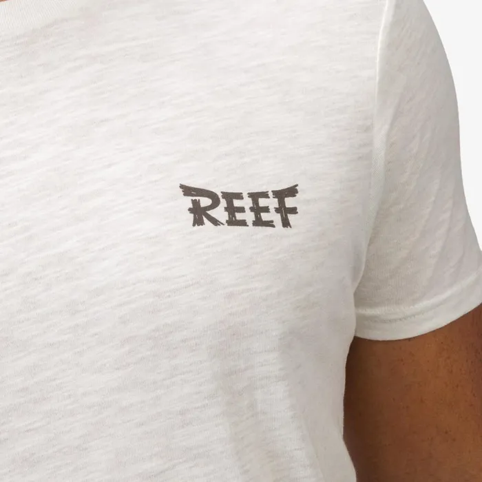Reef Tayja Short Sleeve Tee White Men Shirts and TShirts