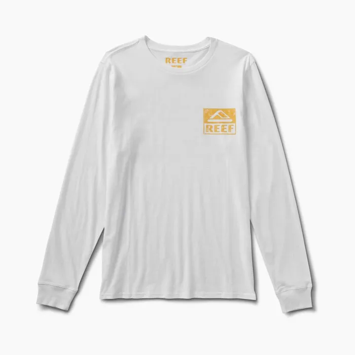 Reef Wellie Graphic Long Sleeve Tee White Men Shirts and TShirts Reef Wellie Graphic Long Sleeve Tee White Men Shirts and TShirts