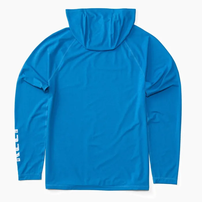 Reef Wellie Long Sleeve Hooded Surf Shirt Upf 50 Brilliant Blue Men Surf Shirts and Upf Apparel Reef Wellie Long Sleeve Hooded Surf Shirt Upf 50 Brilliant Blue Men Surf Shirts and Upf Apparel
