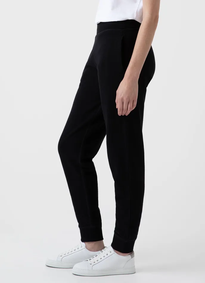 Relaxed Loopback Sweatpants Black Women Loungewear and Sleepwear ussunspel Relaxed Loopback Sweatpants Black Women Loungewear and Sleepwear ussunspel