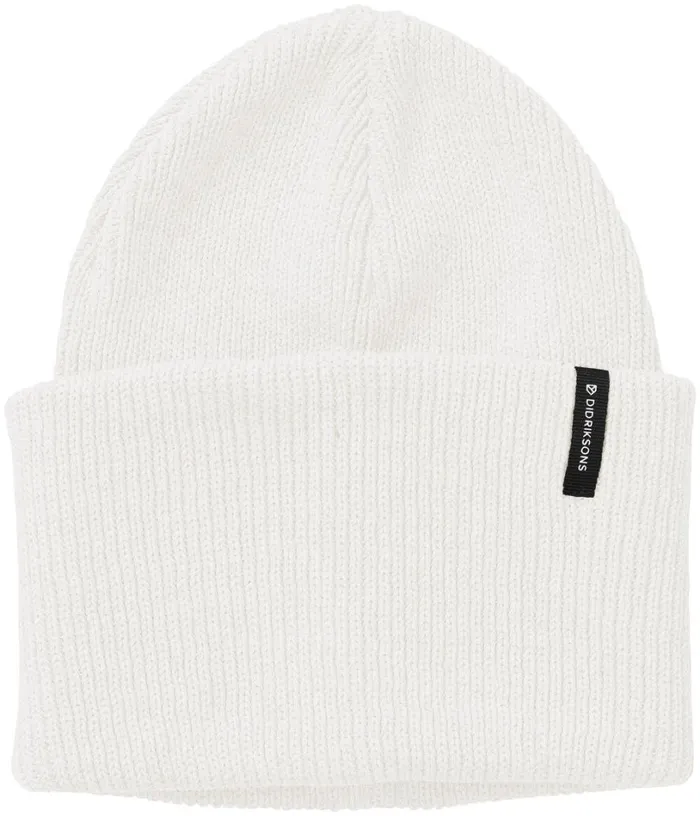 River Beanie Off White WomenMen Didriksons Hats and Caps