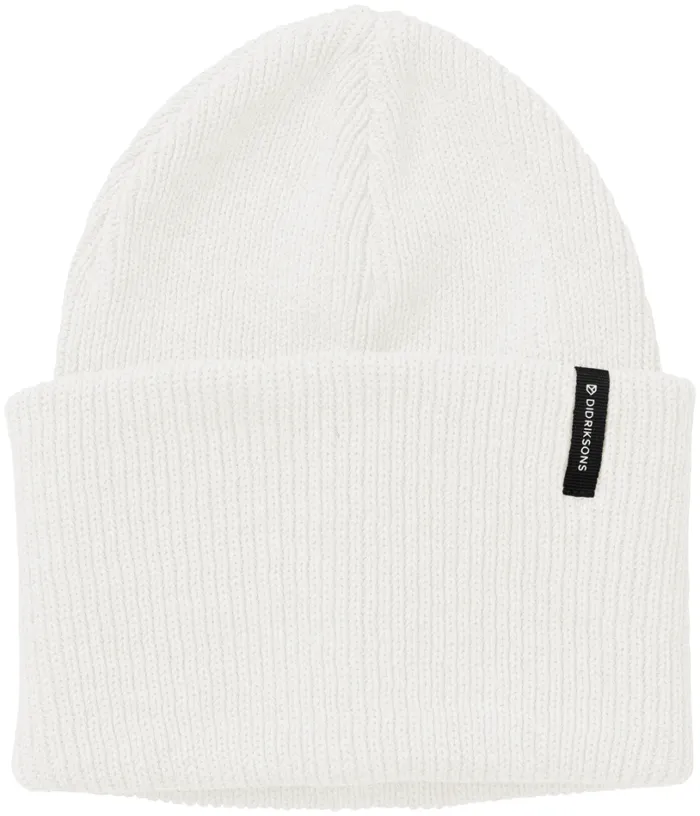 River Beanie Off White WomenMen Didriksons Hats and Caps