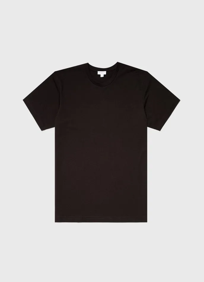 Riviera Midweight Tshirt Coffee Men SUNSPEL Tshirts