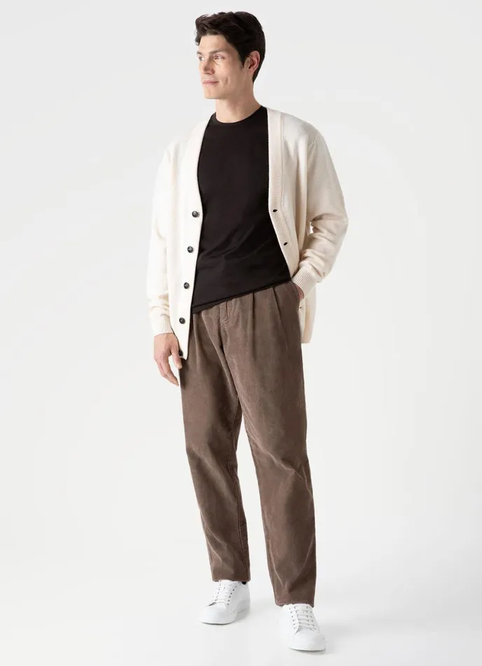 Riviera Midweight Tshirt Coffee Men SUNSPEL Tshirts