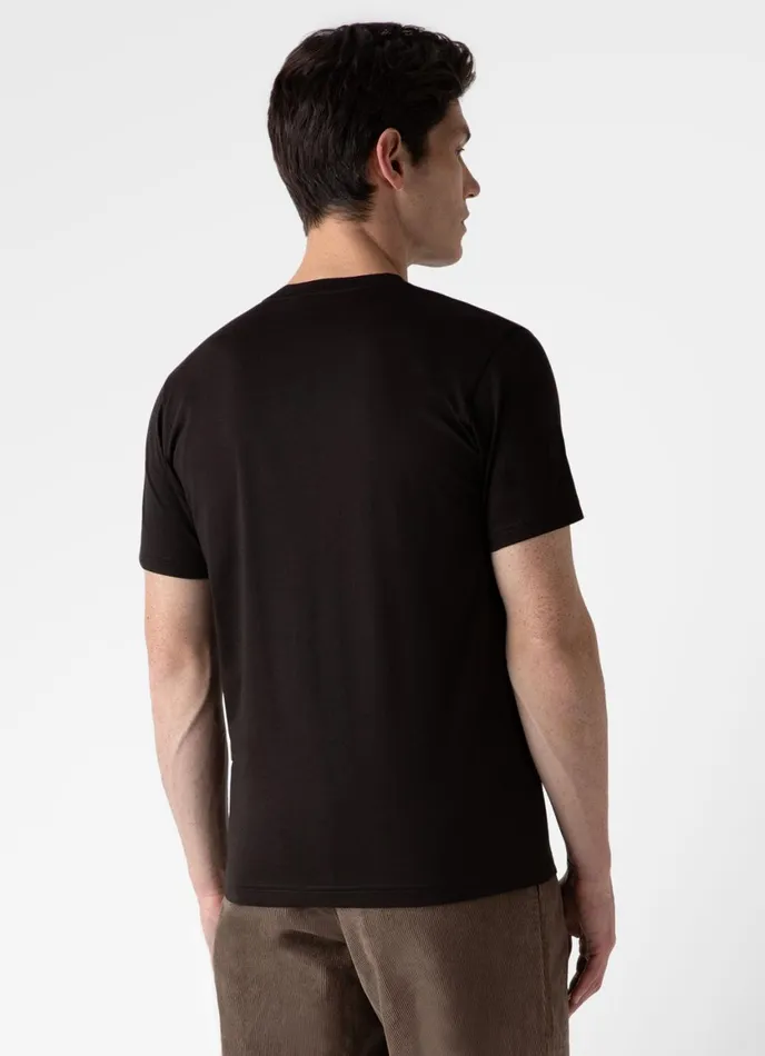 Riviera Midweight Tshirt Coffee Men SUNSPEL Tshirts