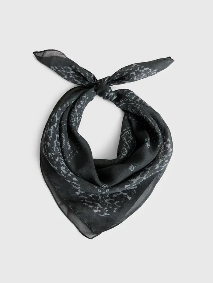 ROCKINGHAM SCARF Carbon Men John Varvatos Scarves and Ties
