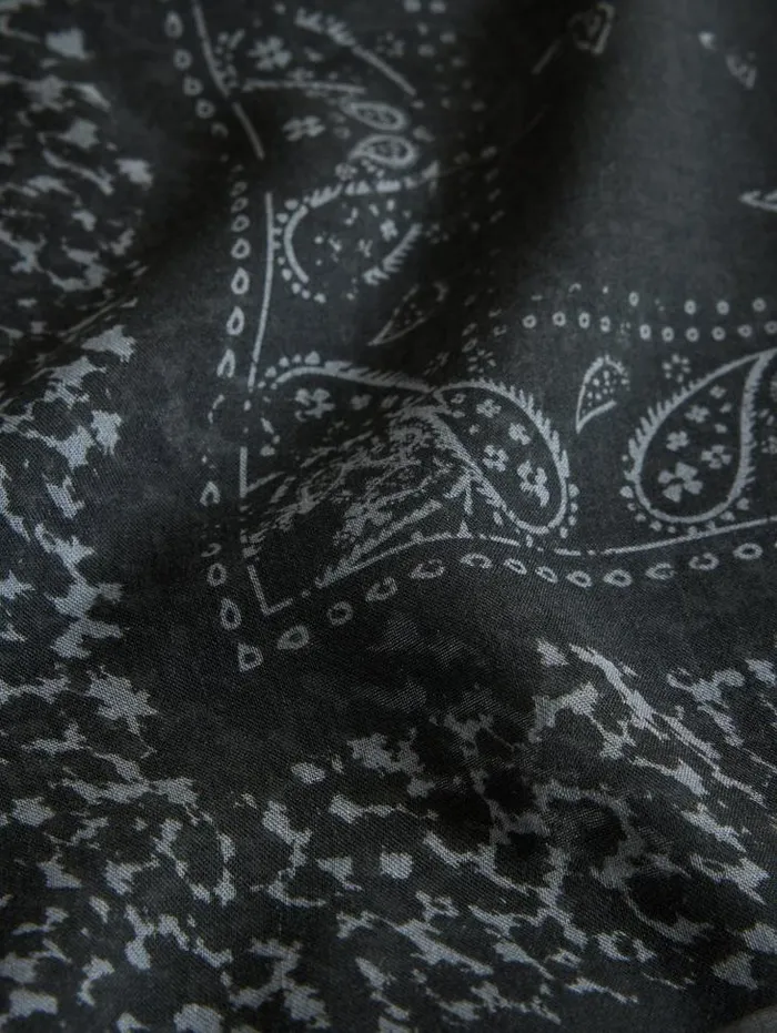 ROCKINGHAM SCARF Carbon Men John Varvatos Scarves and Ties