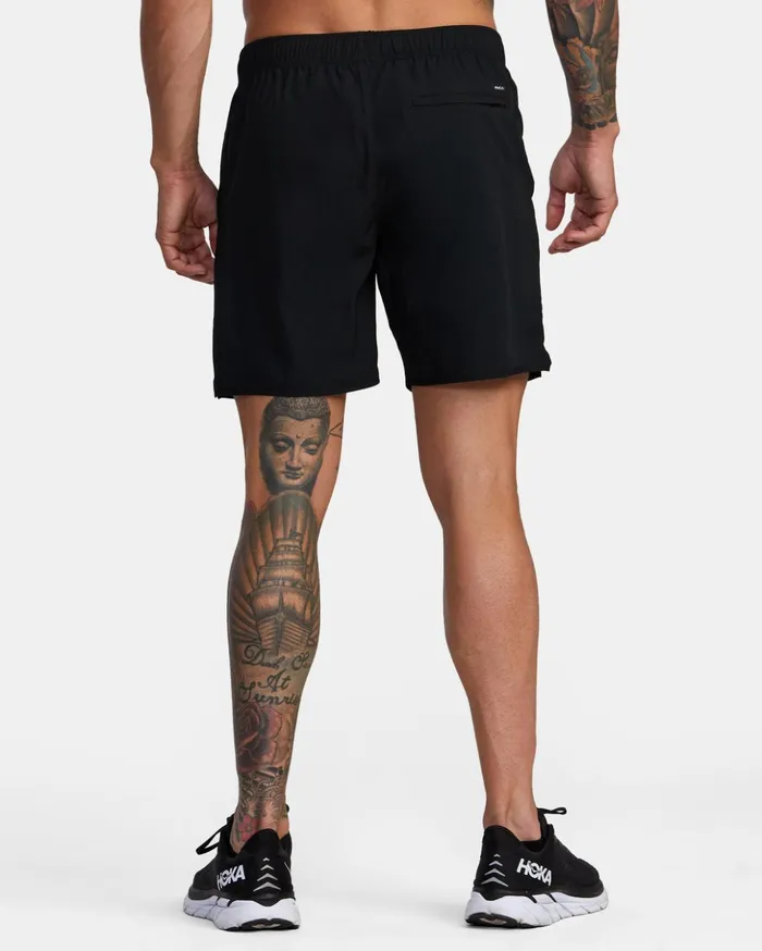 RVCA Athletic Shorts YOGGER IV ATHLETIC SHORTS 17034 Black 8211 Men
