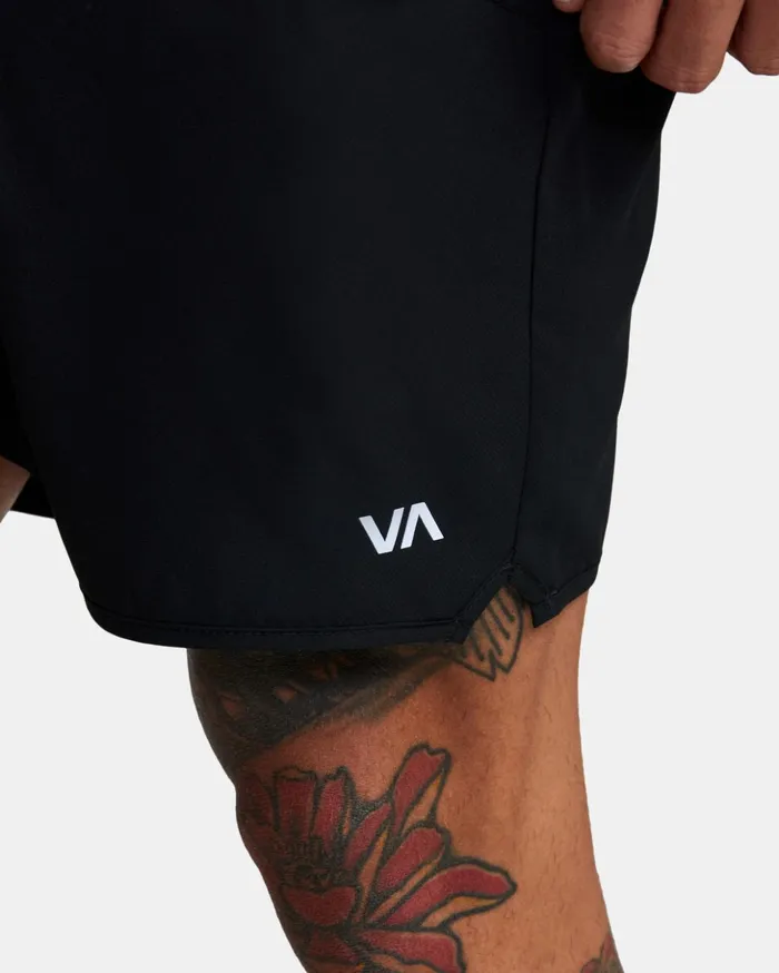 RVCA Athletic Shorts YOGGER IV ATHLETIC SHORTS 17034 Black 8211 Men