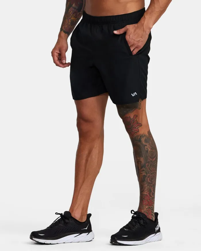 RVCA Athletic Shorts YOGGER IV ATHLETIC SHORTS 17034 Black 8211 Men
