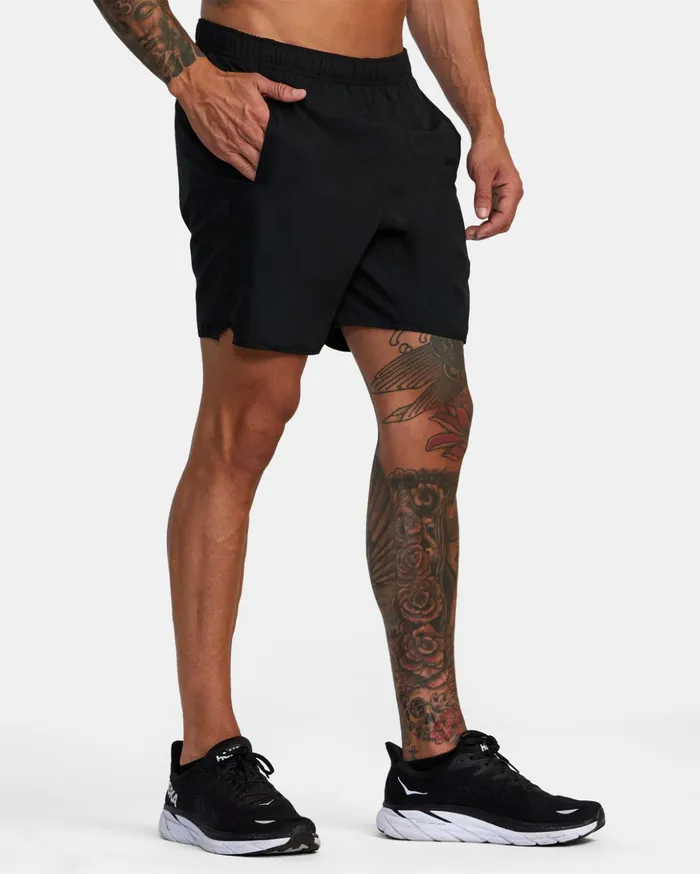 RVCA Athletic Shorts YOGGER IV ATHLETIC SHORTS 17034 Black 8211 Men