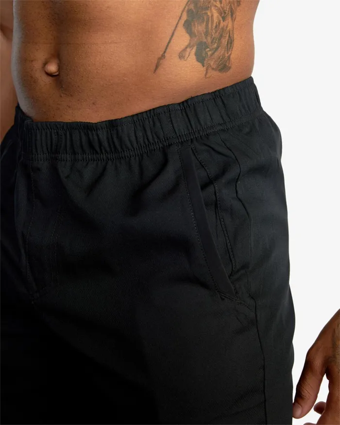RVCA Athletic Shorts YOGGER IV ATHLETIC SHORTS 17034 Black 8211 Men
