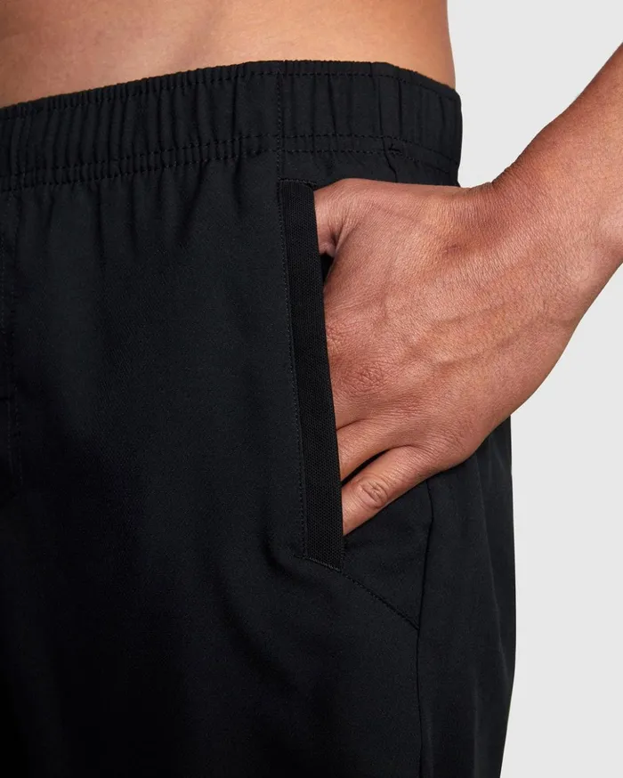 RVCA Athletic Shorts YOGGER IV ATHLETIC SHORTS 17034 Black 8211 Men
