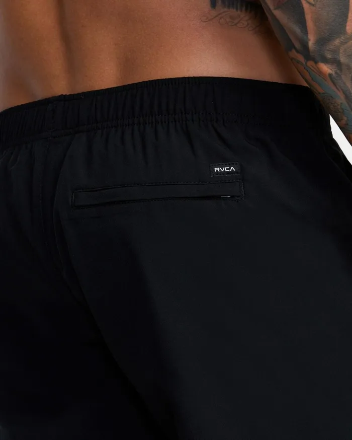 RVCA Athletic Shorts YOGGER IV ATHLETIC SHORTS 17034 Black 8211 Men