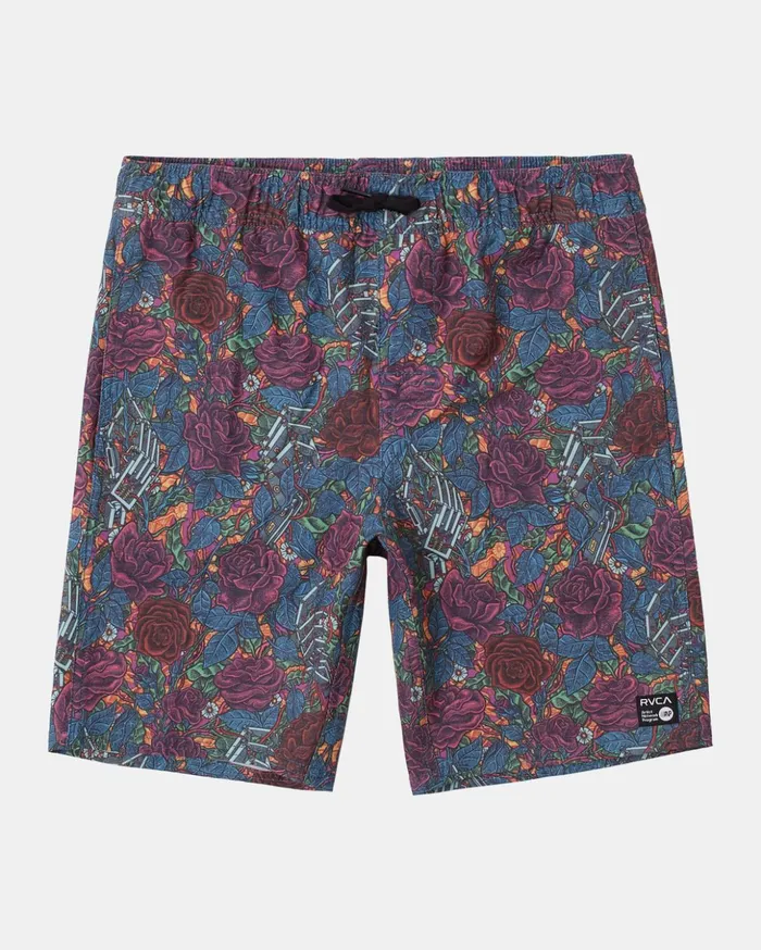 RVCA Boardshorts Boy039s Martin Ander Elastic Waist Boardshorts 16034 Multi 8211 Boys RVCA Boardshorts Boy039s Martin Ander Elastic Waist Boardshorts 16034 Multi 8211 Boys