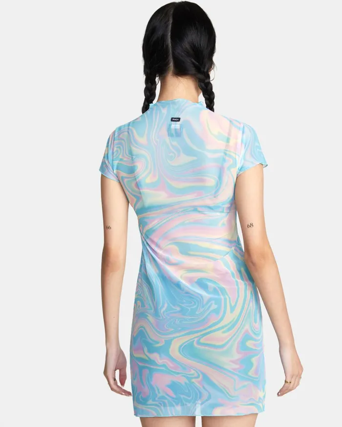 RVCA Dresses Rompers Phantasm Mini Dress Multi 8211 Women