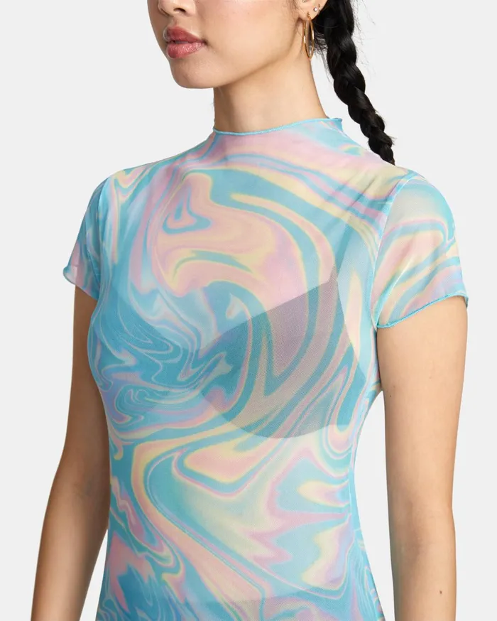 RVCA Dresses Rompers Phantasm Mini Dress Multi 8211 Women