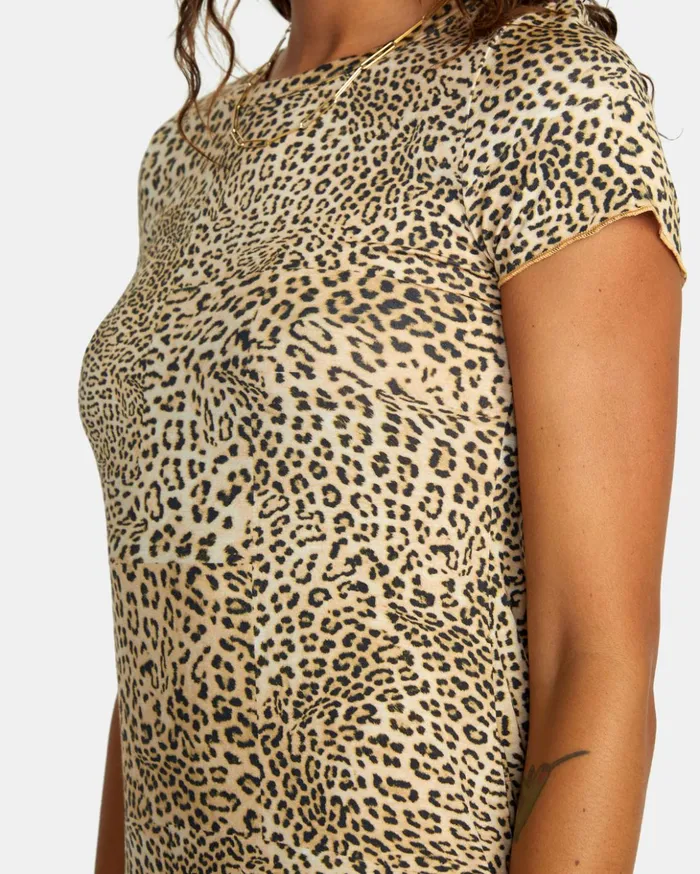RVCA Dresses Rompers Rover TShirt Dress Multi 8211 Women