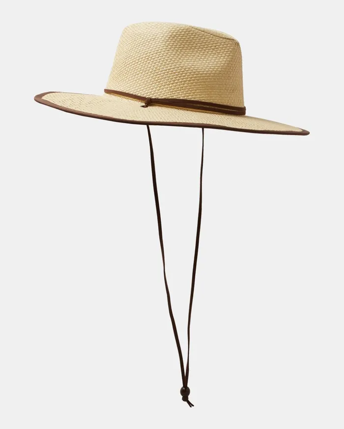 RVCA Hats Beanies RVCA Straw Hat Light Brown 8211 Men