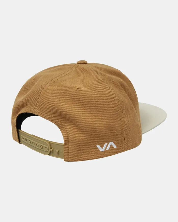 RVCA Hats Beanies RVCA Twill Snapback II Hat British Khaki 8211 Men