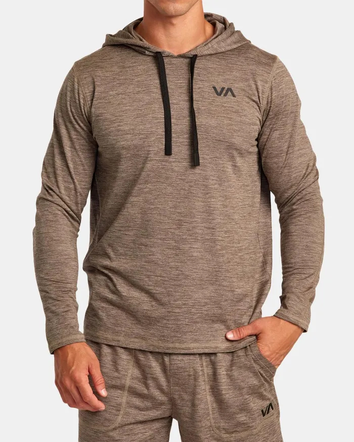 RVCA Hoodies Sweatshirts CAble Pullover Hoodie Mushroom 8211 Men