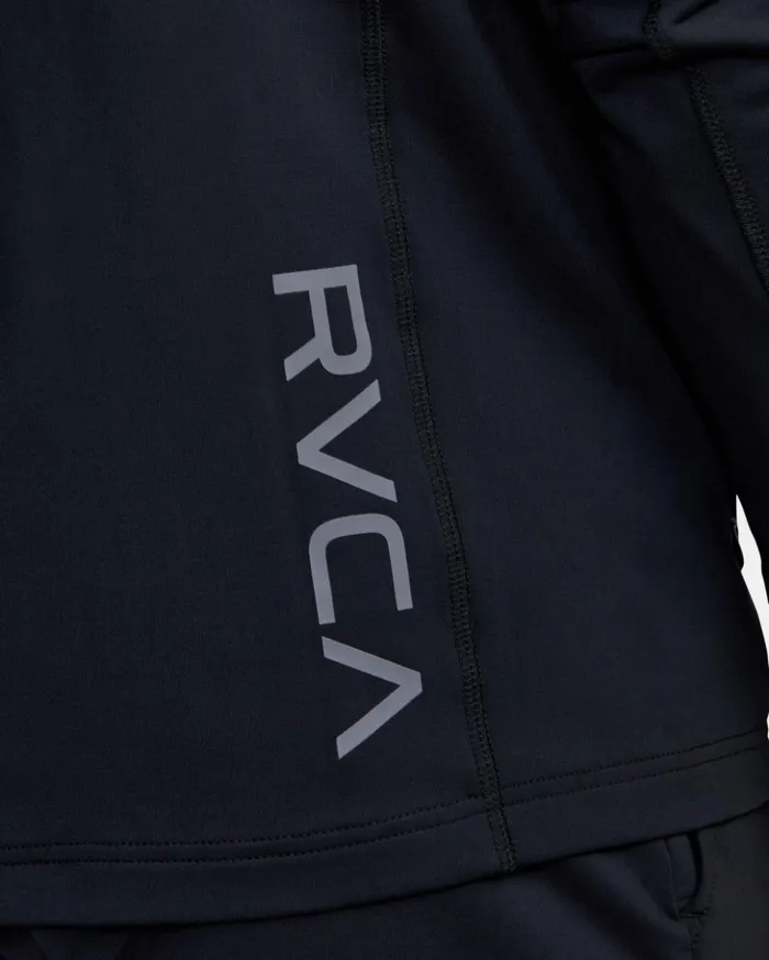 RVCA Hoodies Sweatshirts Trainer Hoodie Black 8211 Men