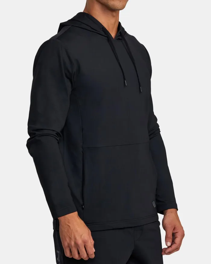 RVCA Hoodies Sweatshirts Trainer Hoodie Black 8211 Men