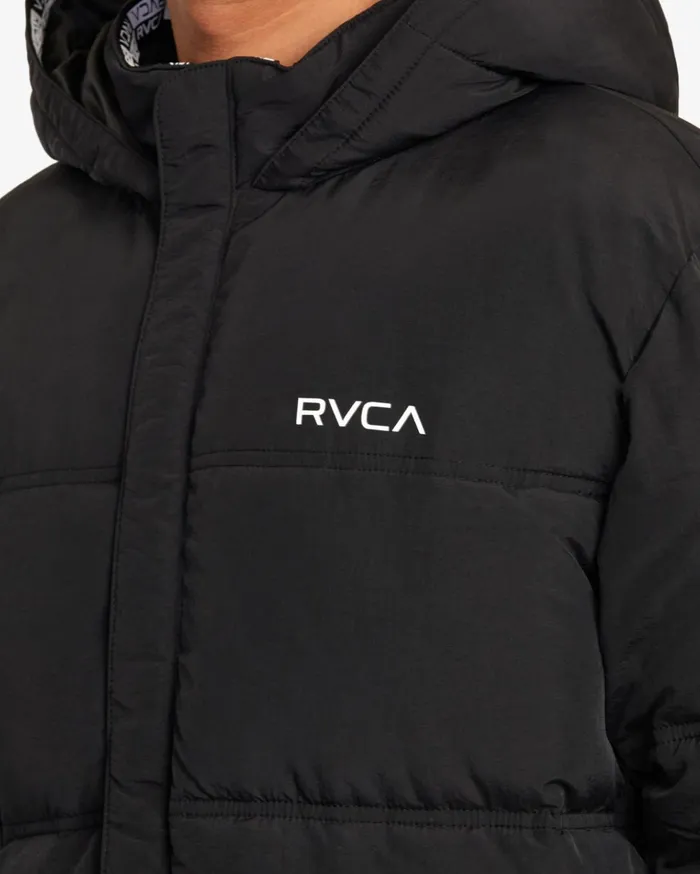 RVCA Jackets Balance Puffer Jacket Rvca Black 8211 Men