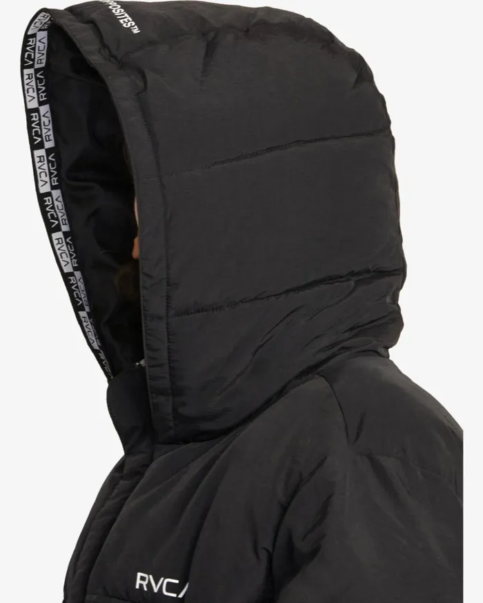 RVCA Jackets Balance Puffer Jacket Rvca Black 8211 Men