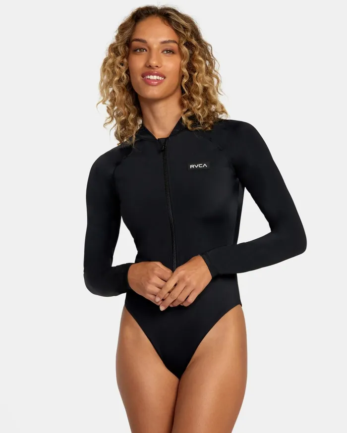 RVCA One Pieces VA Sport Essential OnePiece Swimsuit Black 8211 Women