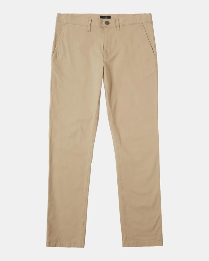 RVCA Pants Daggers Chino Pants Khaki 8211 Men