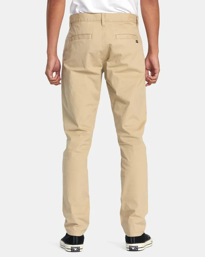 RVCA Pants Daggers Chino Pants Khaki 8211 Men