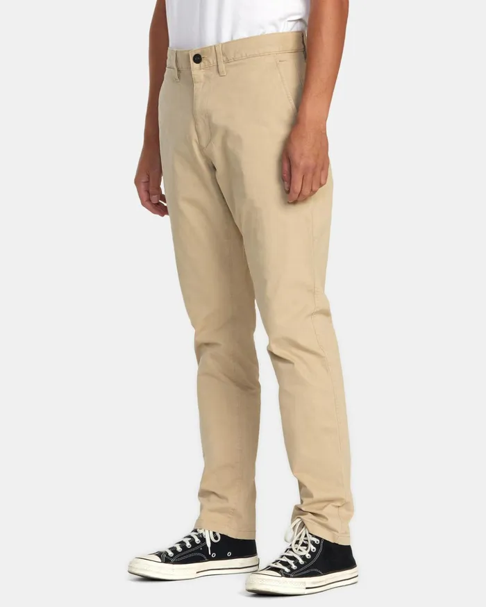RVCA Pants Daggers Chino Pants Khaki 8211 Men