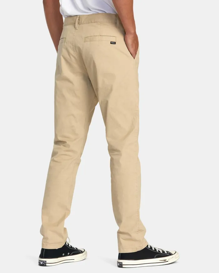 RVCA Pants Daggers Chino Pants Khaki 8211 Men