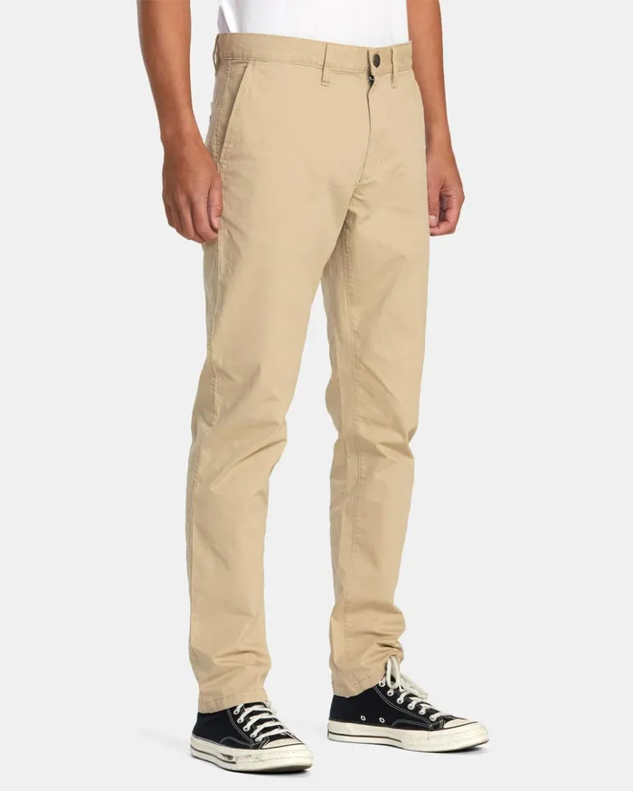 RVCA Pants Daggers Chino Pants Khaki 8211 Men