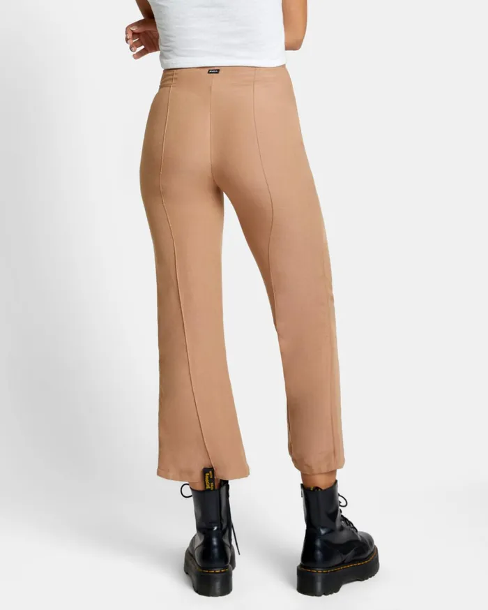 RVCA Pants Drip HighWaisted Pants Wood 8211 Women
