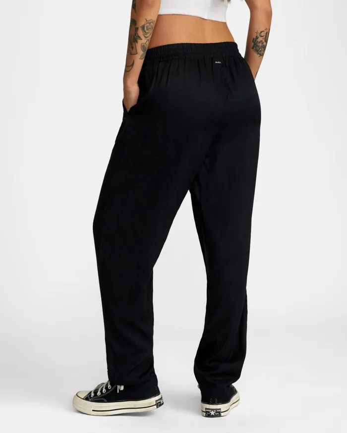 RVCA Pants New Yume Beach Pants Black 8211 Women