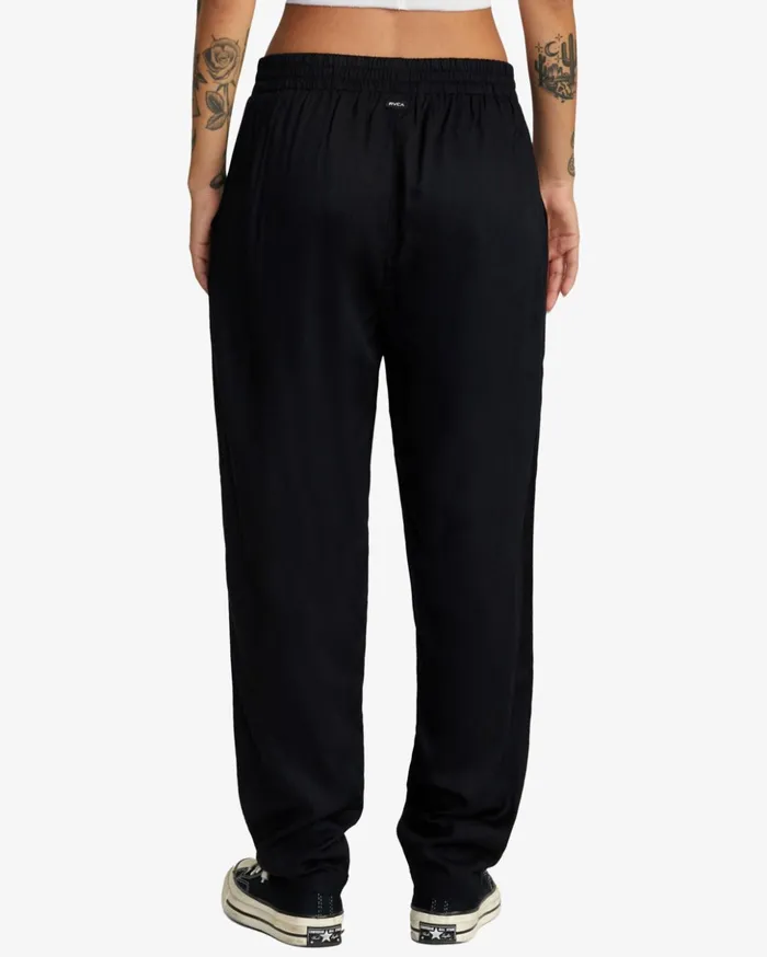 RVCA Pants New Yume Beach Pants Black 8211 Women