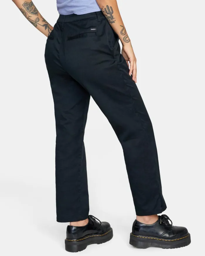 RVCA Pants Weekend Stretch Pants True Black 8211 Women