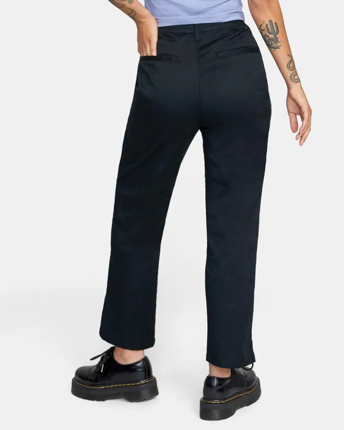 RVCA Pants Weekend Stretch Pants True Black 8211 Women