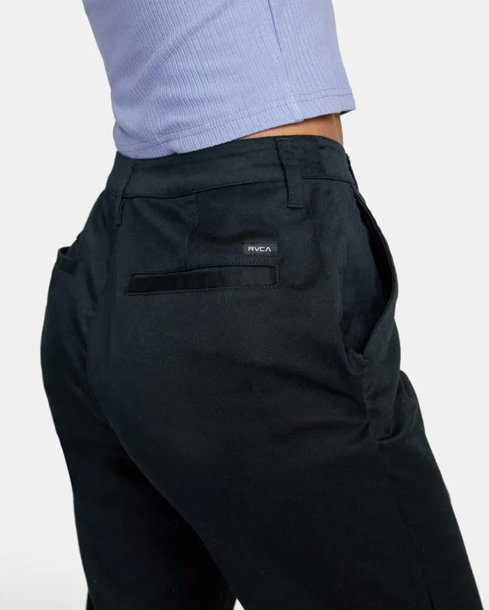 RVCA Pants Weekend Stretch Pants True Black 8211 Women