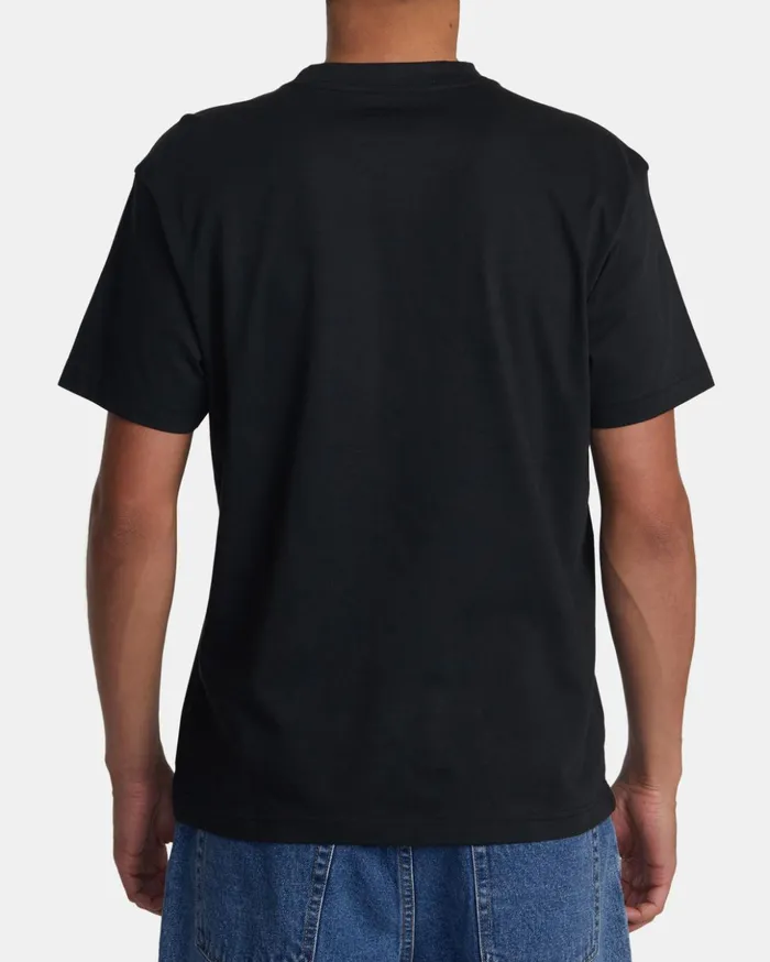RVCA Short Sleeves Big Balance Tee Black 8211 Men