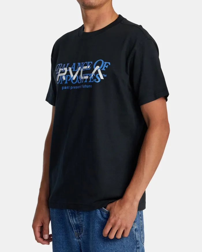 RVCA Short Sleeves Big Balance Tee Black 8211 Men
