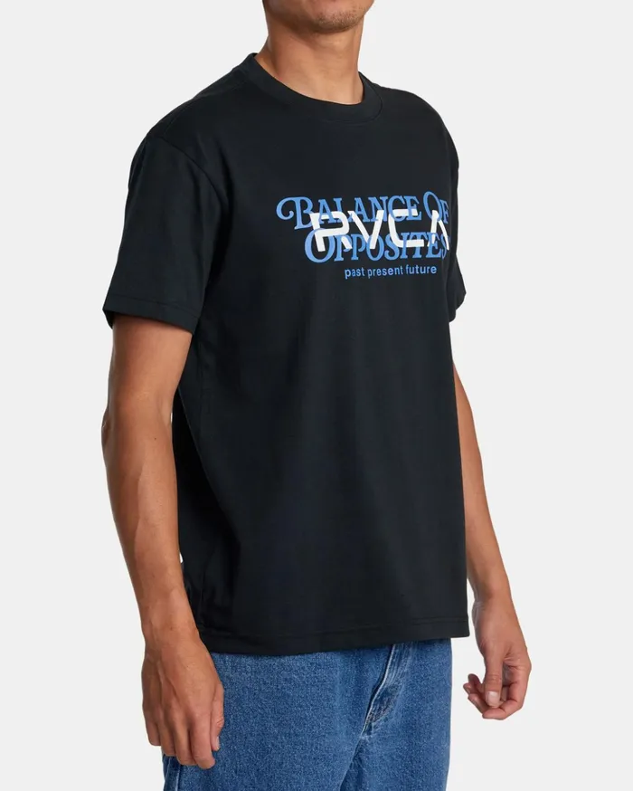 RVCA Short Sleeves Big Balance Tee Black 8211 Men